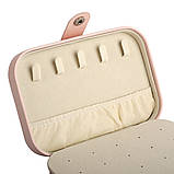 Зручна скринька для біжутерії та прикрас, Скринька органайзер 17*11,5*5 см на магніті., фото 6