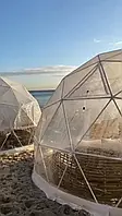 Тент прозрачный зимний для купольного шатра 4м Novatent -UkMarket-