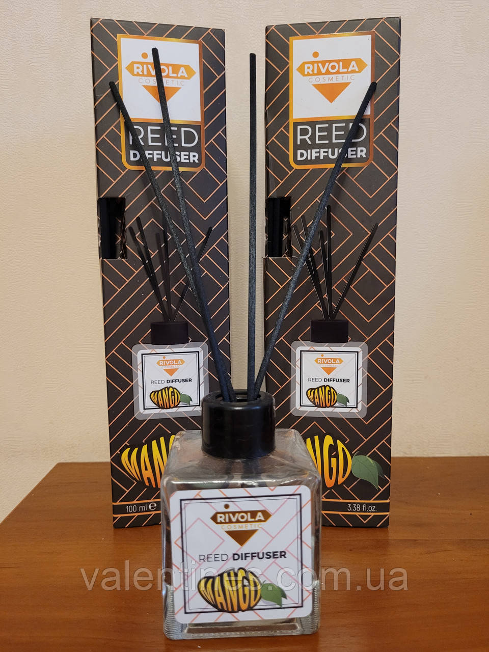 Аромадифузор Rivola Reed Diffuser 100 мл Туреччина Манго, фото 1