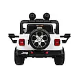 Дитячий електромобіль Jeep Rubicon 4WD (білий колір) з пультом дистанційного керування 2,4G, фото 8