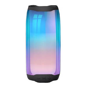 Портативна бездротова Bluetooth колонка Pulse 4 Full Lightshow 20W Black