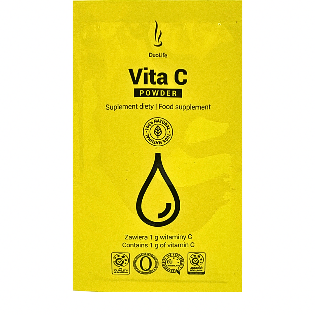 DuoLife Vita C Powder вітамін C у саше ДуоЛайф 1пакетик x 7g