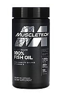 MuscleTech Platinum 100% Omega Fish Oil 100 soft gels