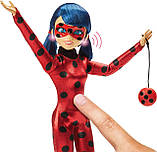 Лялька ДеЛюкс Леді Баг світло та звуковий ефект Леді Баг та Супер Кіт Miraculous Talk and Sparkle Ladybug Deluxe, фото 5