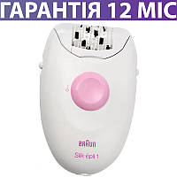 Епілятор BRAUN Silk-epil 1, провідний, браун