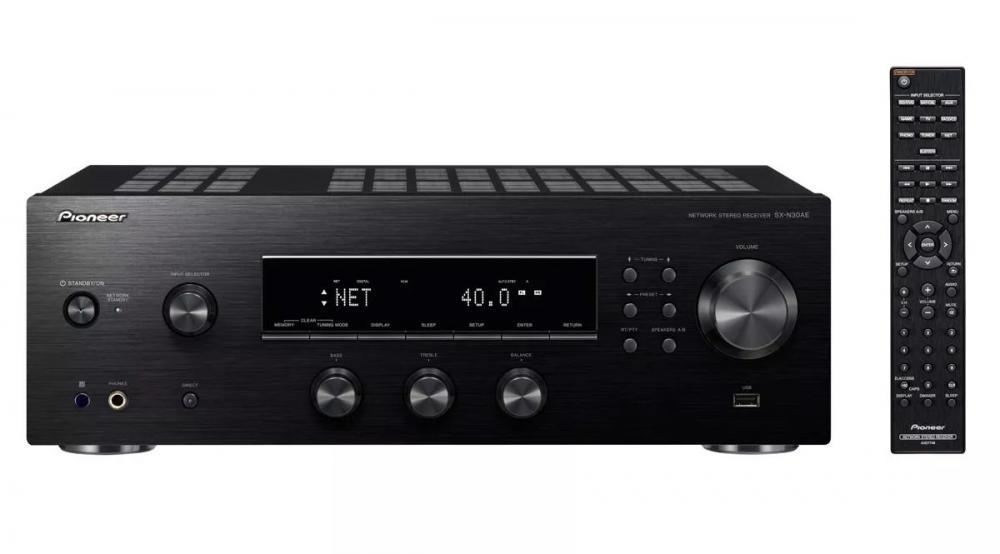 Мережевий стереоресівер Pioneer SX-N30AE Black