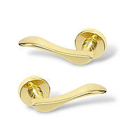 Ручки дверні TUPAI IRENA 940-01 золото поліроване (для міжкімнатних/вхідних дверей )