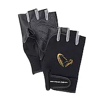 Перчатки Savage Gear Neoprene Half Finger M Black