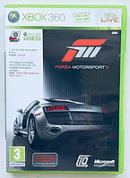 Forza Motorsport 3, Б/У, русские субтитры - диск для Xbox 360