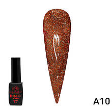 Гель лак Disco Gel Polish, Global Fashion, світловідбивний, 8 мл A10
