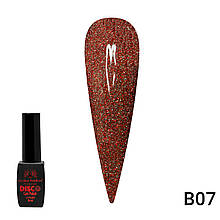 Гель лак Disco Gel Polish, Global Fashion, світловідбивний, 8 мл B07