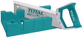 Ножівка по дереву TOTAL THT59126 11 зубців на дюйм, довжина 300мм + стусло
