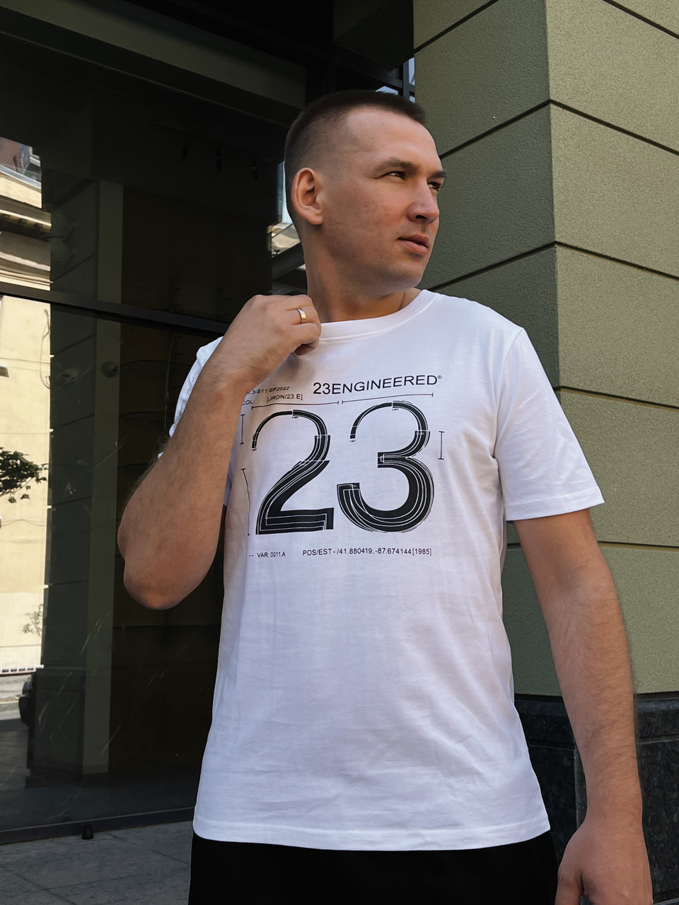 Футболка чоловіча Jordan 23 Engineered T-Shirt / DH8914-100 (Розміри:M,L,XL,XXL)