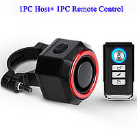 Сигнализация для велосипеда KS-SF32R Led с задним фонарём на аккумуляторе