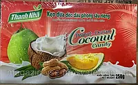 Кокосові натуральні цукерки з горіхами Keo Deo Dua Sua 250 гр
