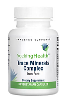 Seeking Health, Trace Minerals Complex, Комплекс микроэлементов без железа, 30 растительных капсул