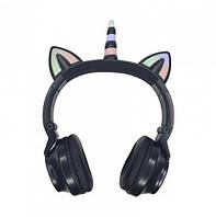 Наушники CAT с кошачьими ушками Bluetooth беспроводные RGB