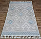 Килим прямокутний 1.2х1.8м Kendi 0530 Блакитний, фото 3