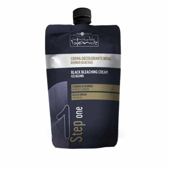 Hair Company Inimitable Blonde Ice Blond Black Bleaching Cream — Чорний знебарвлювальний крем 300 мл
