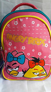  Рюкзак Winner stile J-156 шкільний дитячий для дівчаток ANGRY BIRDS