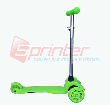 Самокат яскравий кольоровий 3-колісний. MQ-S005