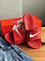 Шлепанцы женские Nike Red