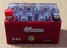 Акумулятор MOTO-TECH YTX7A-BS (GEL) 12 В 7 Ач