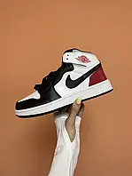 Женские кроссовки Nike Air Jordan Black / Red/ Grey