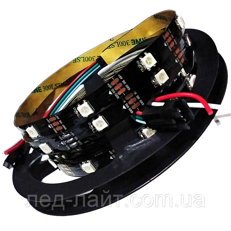 Світлодіодна адресна стрічка WS2812b 5V 5050(30) IP20 RGB