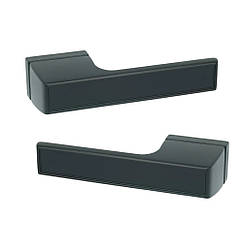 Ручки дверні TUPAI MELODY Vario 3089RT-153 чорний матовий (для міжкімнатних/вхідних дверей )