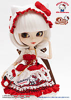 Колекційна лялька Пулліп Хеллоу Кітті - Pullip Hello Kitty 45th Anniversary 2019 P-231, фото 5