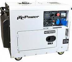 Генератор дизельний ITC Power DG7800SE 6000/6500 W — ES