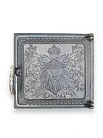 Дверцята для печі топкова "Лев" 290х270