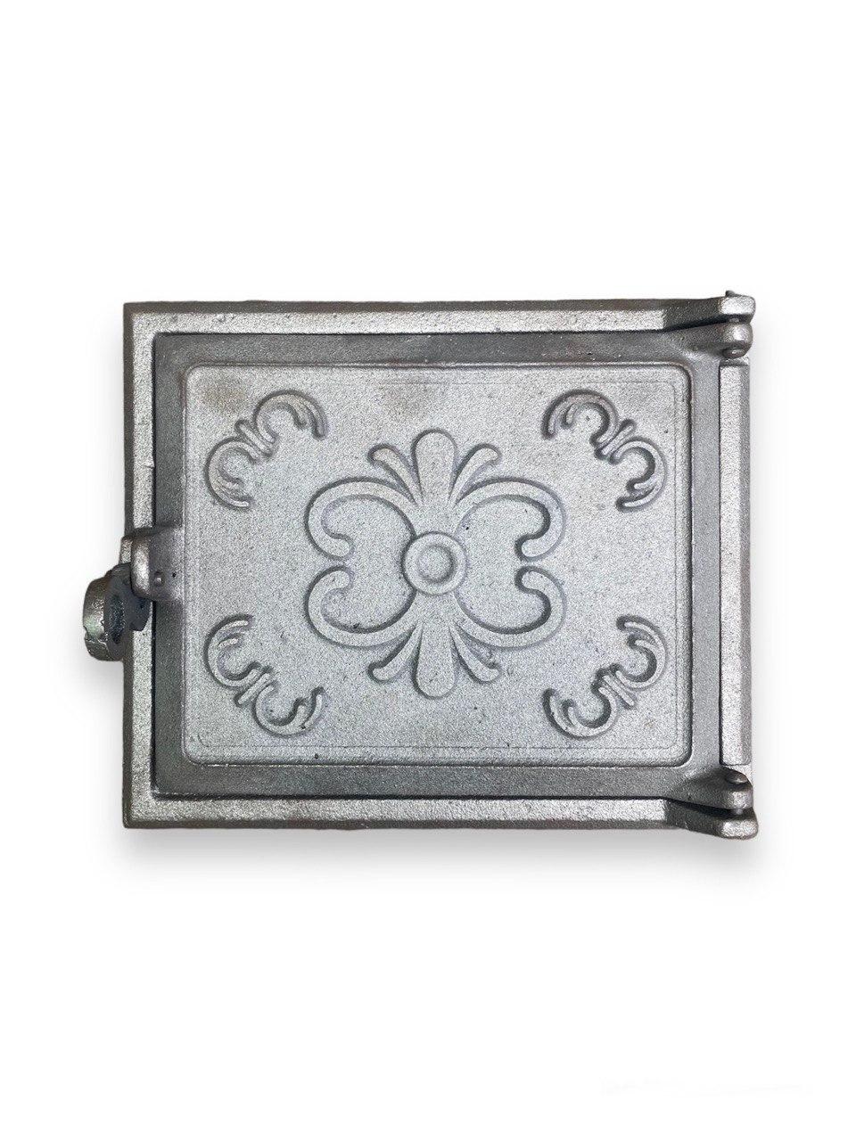 Дверцята для печі топкова "Квітка" 275х230