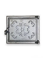 Дверцята для печі топкова "Квітка" 275х230