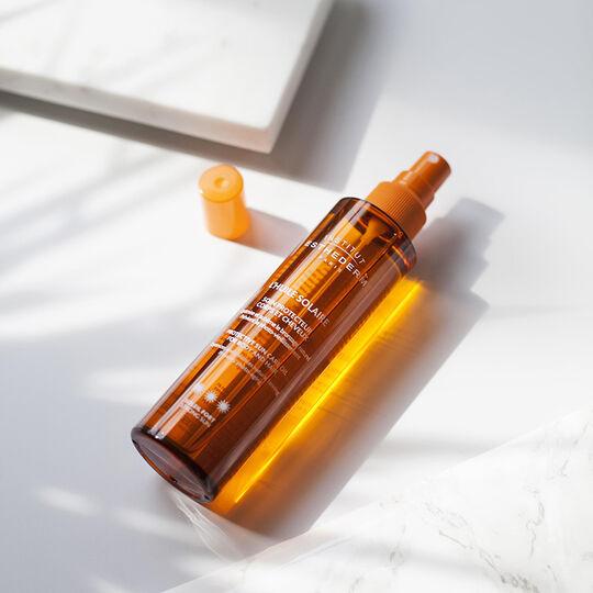 Сонцезахисна олія для тіла та волосся (спрей ***) Institut Esthederm Sun Care Oil Strong Sun, 150мл, фото 1