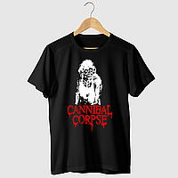 Футболка с принтом Каннибал Корпс. Cannibal Corpse. Рок