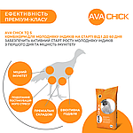 Комбікорм для індиків стартовий AVA Chick TQ S. Фасовка 25 кг., фото 3