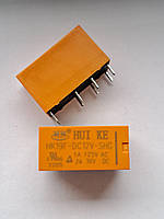 Реле 12V 1A 8pin (2 open 2 close) 4078-12V-HKE HK19F