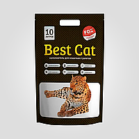 Наполнитель BEST CAT силикалевый, WHITE 10л