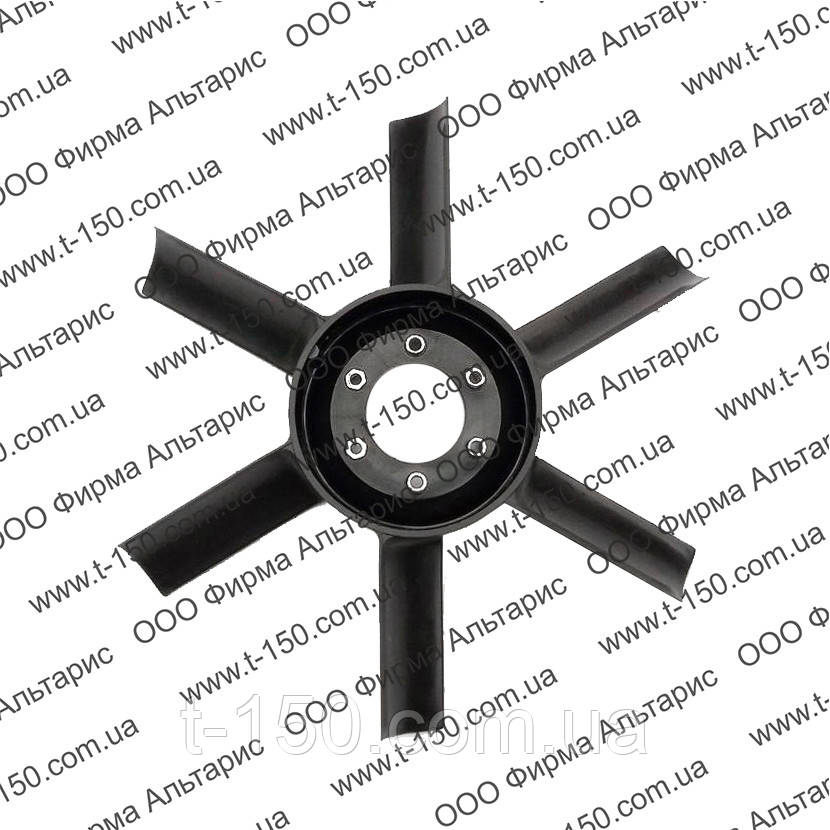 Вентилятор МТЗ-80/82 Д-240, пластмасовий, 6 лопатей, 240-1308040-01, фото 1