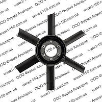 Вентилятор МТЗ-80/82 Д-240, пластмасовий, 6 лопатей, 240-1308040-01