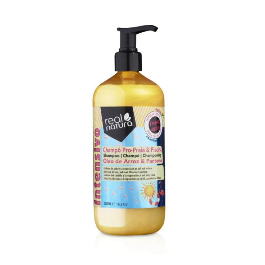 Шампунь для живлення і зволоження Real Natura CHAMPO PRO-MAR & PISCINA