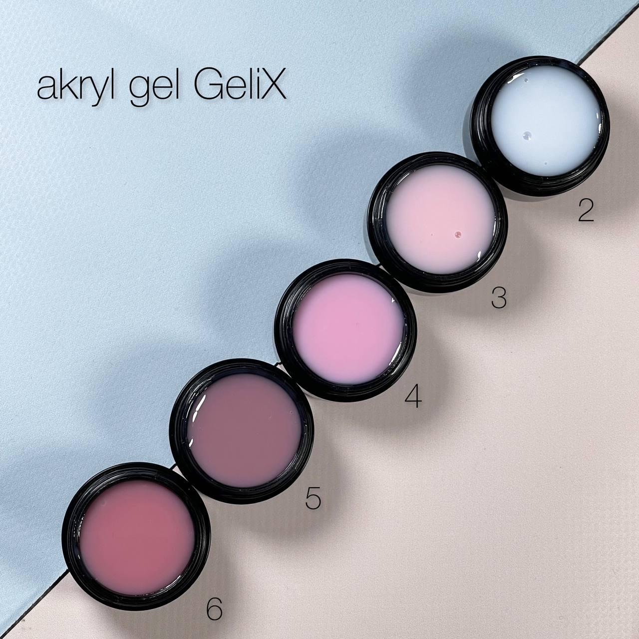 Акрігель GeliX №4 дрібнозернистий  15гр (туба)