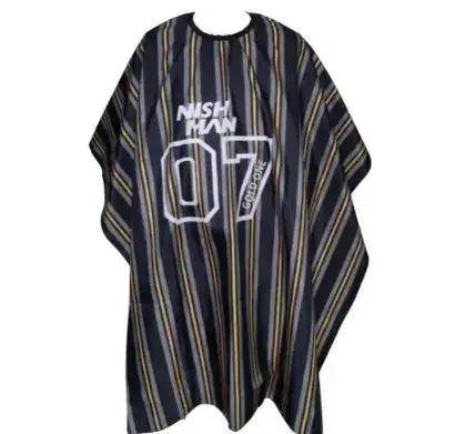Накидка для стрижки і гоління Nishman 07 Gold One (08897)