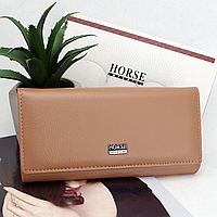 Гаманець жіночий шкіряний Horse Imperial A0001 beige бежевий
