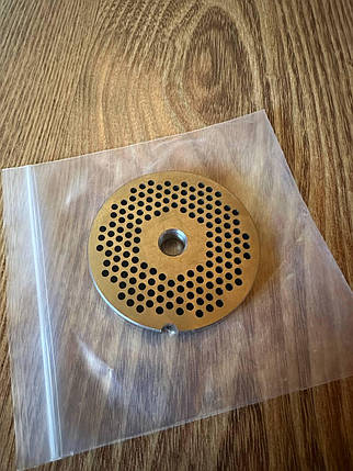 Решітка для м’ясорубки MG-12 з отворами діаметром 3 мм, фото 2
