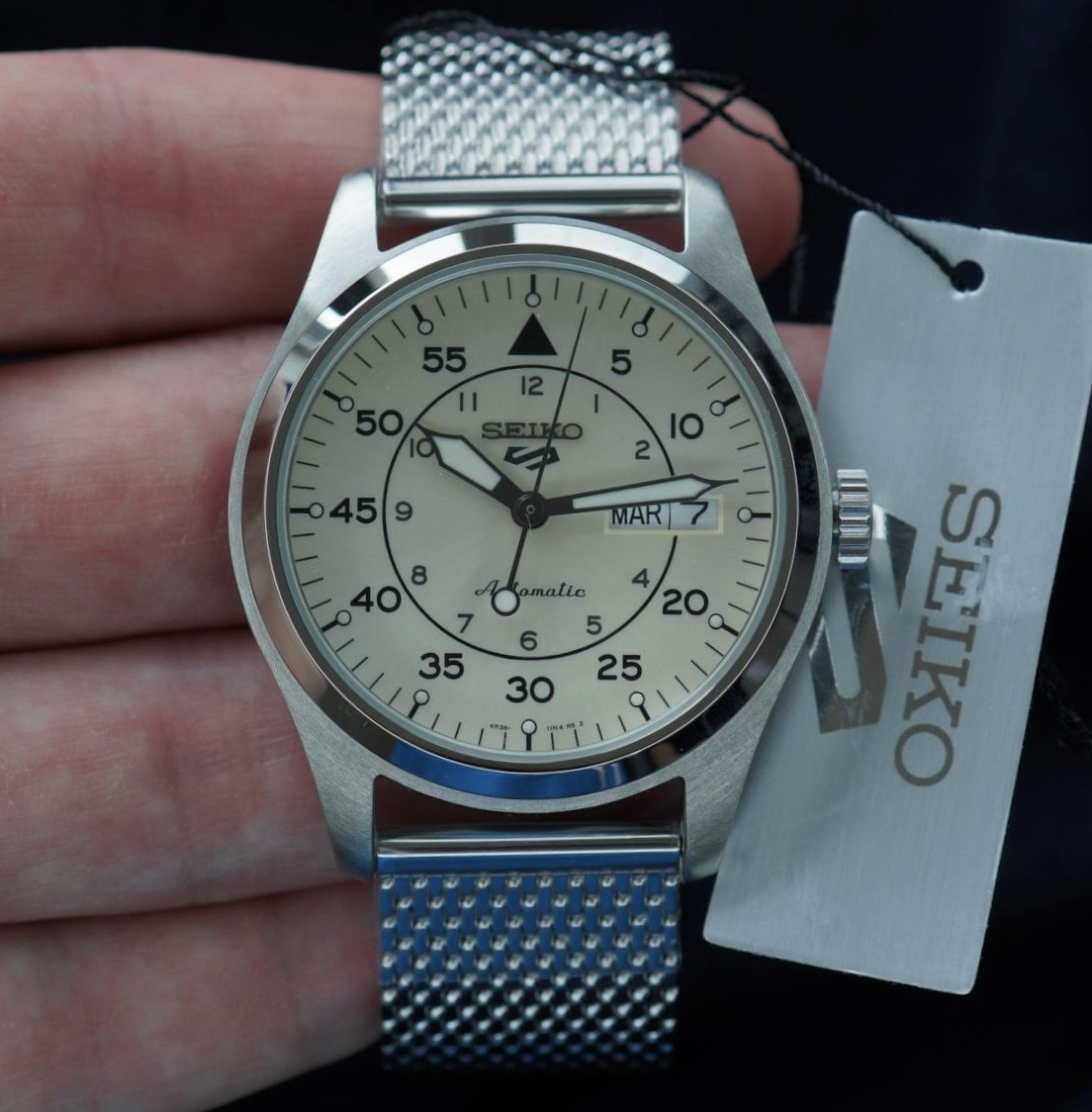 Чоловічий Годинник Seiko 5 Sports SRPH21 Automatic 100M