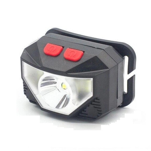 Налобний ліхтарик JY-108 CREE XPE + 2хCOB Micro USB, фото 1