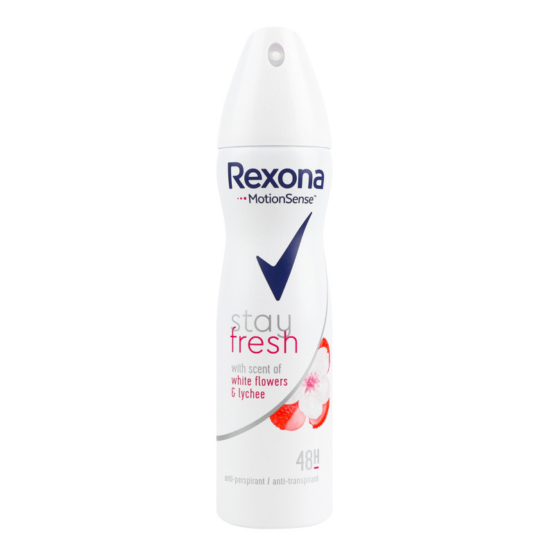 Антиперспірант-аерозоль Rexona Свіжість білих квітів та лічі 150 мл (8717163680568)